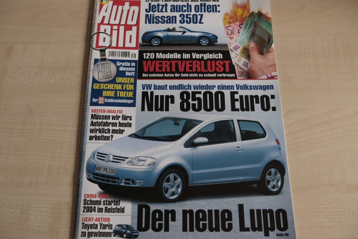 Deckblatt Auto Bild (39/2003)